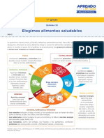 Elegimos Alimentos Saludables