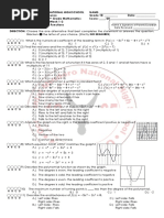 4 Summative Test Grade 10 Mathematics Polynomial Equation Functions