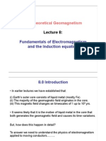 (Iii) Theoretical Geomagnetism: Fundamentals of Electromagnetism and The Induction Equation