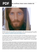 Doutrina Espírita Confirma Jesus Como Criador Do Planeta Terra