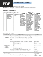 Taller de Santa Rosa y Cometa