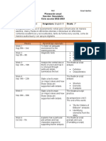 Plan Anual English III