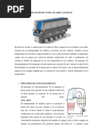 Secador de Tunel de Aire Caliente