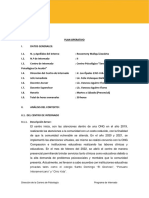 Plan Operativo - Mallqui Zavaleta Rossemery