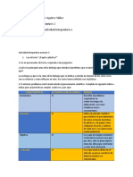 La Biología en Mi Vida. Actividad Integradora 3 Módulo 3 Semana 2