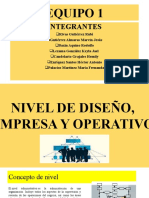 1.3 Niveles de Diseño, Nivel de Empresa y Nivel Operativo (Autoguardado)