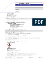 SDS Methylene Chloride (MCL)