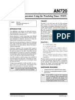 Measuring Temperature Using The Watchdog Timer (WDT) : Theory