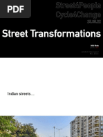 Street Transformation - Challenges and Opportunities in Indian Cities - W3