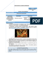 PLANIFICACIÓN DE LA SESIÓN DE APRENDIZAJE. Reconocemos La Potenciación