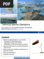 TMR4225 Marine Operations - 7b - Offshore Loading Operations - 2020