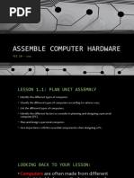 TLE 10 - CSS (Week 1 Day 1) ASSEMBLE COMPUTER HARDWARE
