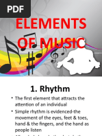 Elements of Music Seminar