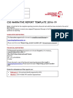 Philippines Narrative Report