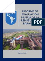 Informe de Evaluación Mutua de Paraguay