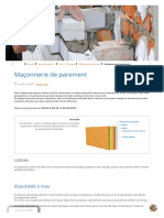 Maçonnerie de Parement - Le Guide de La Maçonnerie