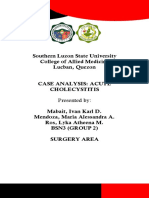 Acute Cholecystitis