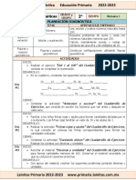 Septiembre - 2do Grado Matemáticas (2022-2023) - 1