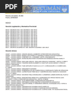 Boletín Oficial de La Provincia de Tucumán N.º 30065