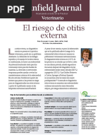 El Riesgo de Otitis Externa