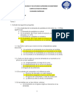 Tarea 2 Ejercicios de Equilibrio de Mercado