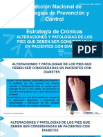 Alteraciones Del Pie en Ptes Diabeticos