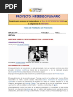 Proyecto Interdisciplinario Area CC - NN Del 22 Agosto Al 2 Sept. 2022