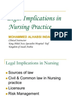 Legalimplicationsinnursingpractice 100225143455 Phpapp02