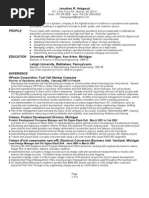 ! Jon Hobgood Change Agent Lean Ops Resume