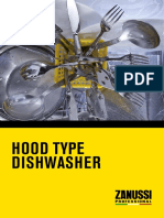 Hood Type Dishwasher