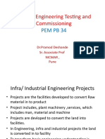 Process Engineering Testing and Commissioning