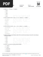 PTS Ganjil 1 Matematika