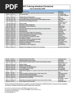 OGTI Training Schedule 2022-07072022