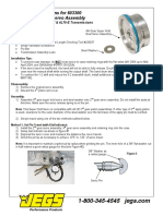 700R4 Pin Travel