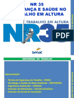 Treinamento Trabalho Altura Senac 2015