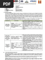 Planificación Anual Del Área de Ciencia Y Tecnologia 2021