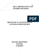 Maintenance Manual Iocl