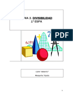 TEMA 2. Divisibilidad Octubre 2018