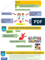 Ejemplo de Retroalimentacion en Matemática