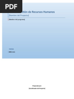 Anexo A5 - Plan de Gestión de Recursos Humanos