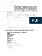 Calculo de La Jornada de Trabajo y Horas Extraordinarias