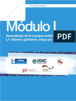 Modulo 1 Curso Aprendizaje de La Lengua Materna