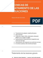 Técnicas de Tratamiento de Las Luxaciones