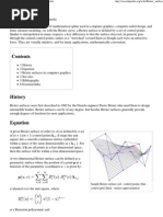 Bézier Surface