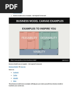 Business Model Samples