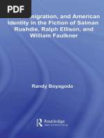 Race, Immigration, and American Identity in The Fiction of Salman Rushdie, Ralph Ellison, and William Faulkner (Literary Criticism and Cultural Theory) (PDFDrive)