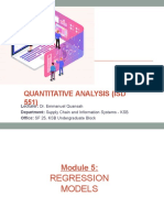 Module 5 - Regression Models