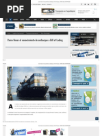 Como Llenar El Bill of Lading - DIARIO DEL EXPORTADOR