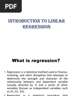 Linear Regression