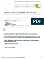 Unidad 1 - Fase 1 - Conocimiento Sobre La Gestión Humana en La Empresa - Cuestionario de Evaluación - Revisión Del Intento